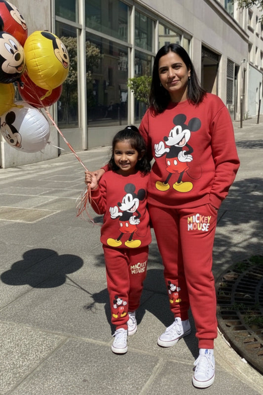 Mickey Classic Co-ord set for Family Nap Chief