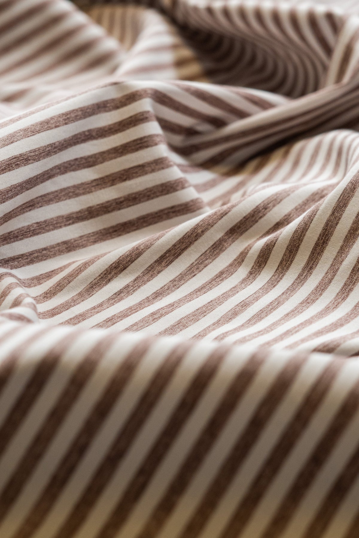 Brown Regular Fit Striped Casual Cotton Shirt for Men (CIRAG)