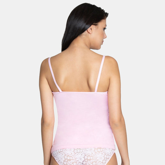 Envie Regular Fit Round Neck Short Length Basic Camisole