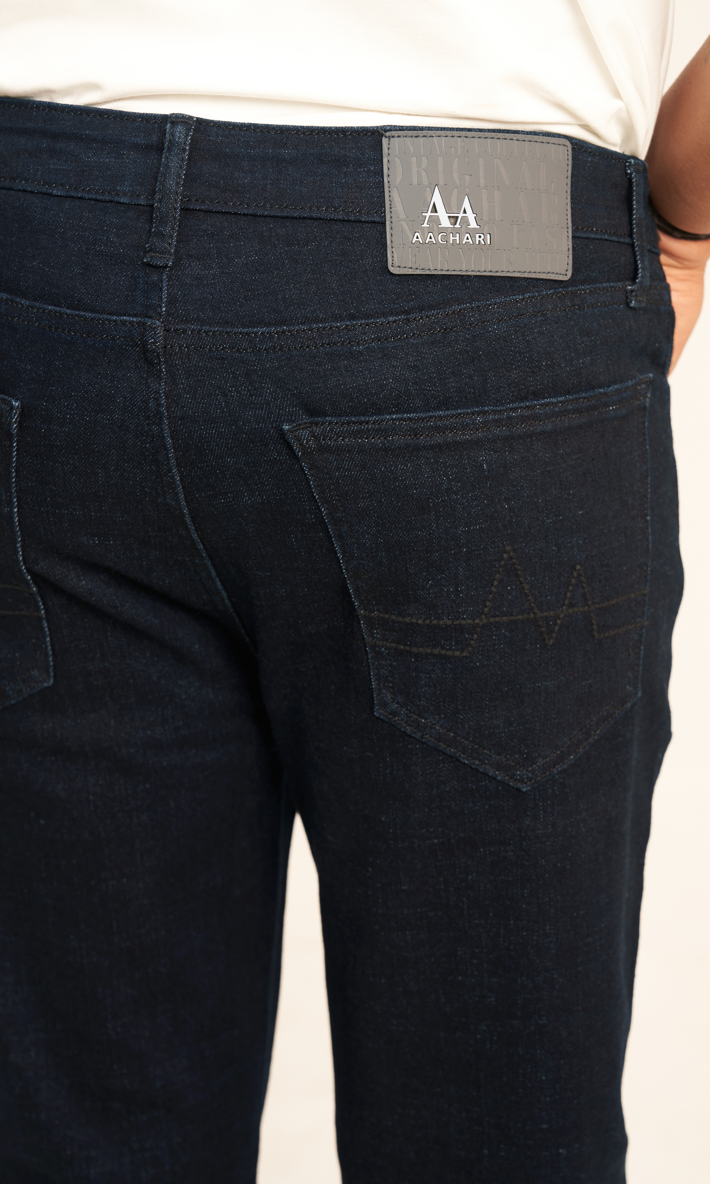 Black Denim Bootcut Aachari
