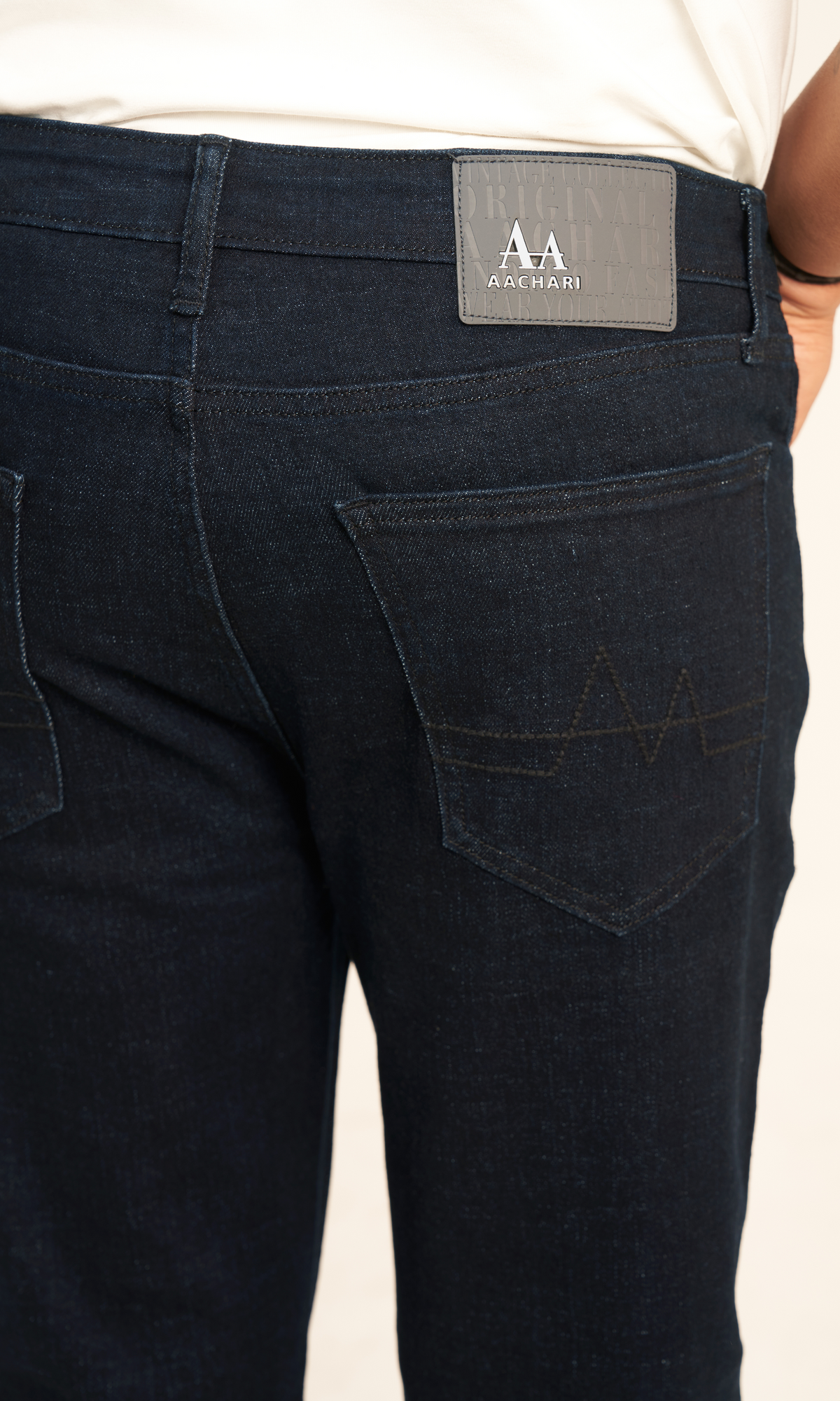 Black Denim Bootcut Aachari