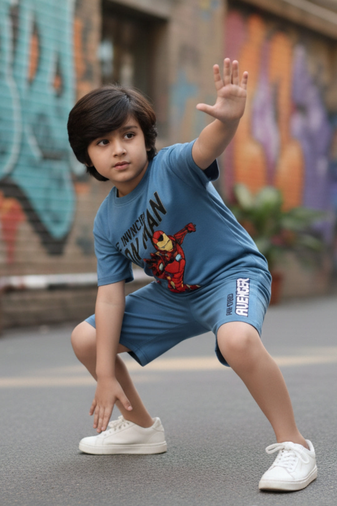 Iron-Man Shorts Set Nap Chief