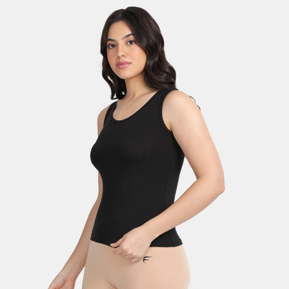 Envie Regular Fit U-Neck Short Length Tank Top
