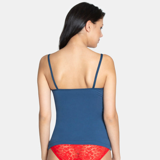 Envie Regular Fit Round Neck Short Length Basic Camisole