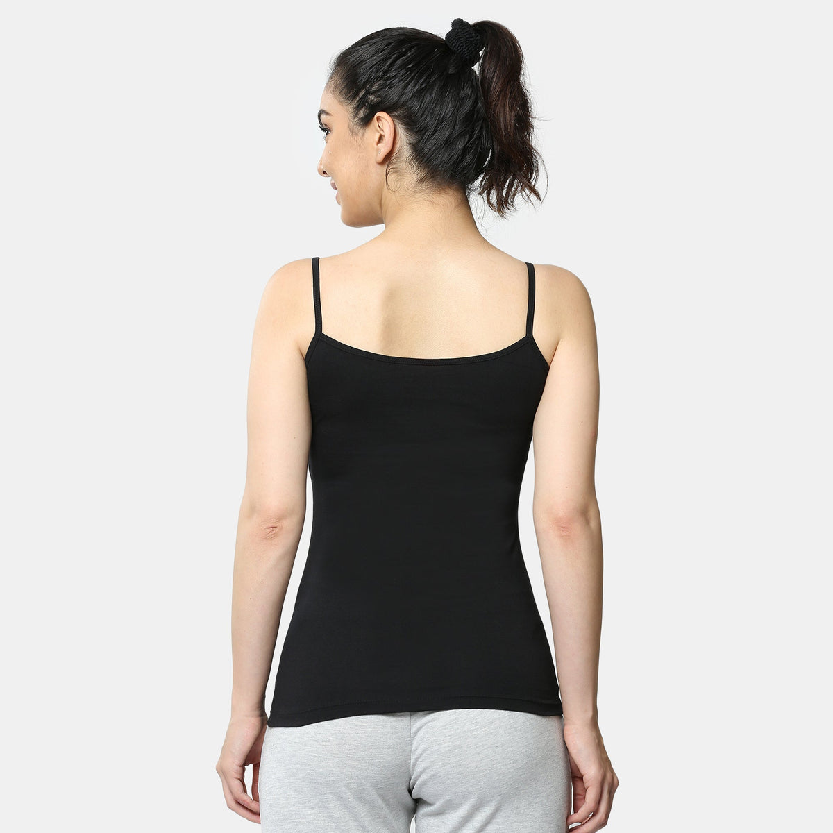 Envie Contour Fit Round Neck Short Length Lace Camisole
