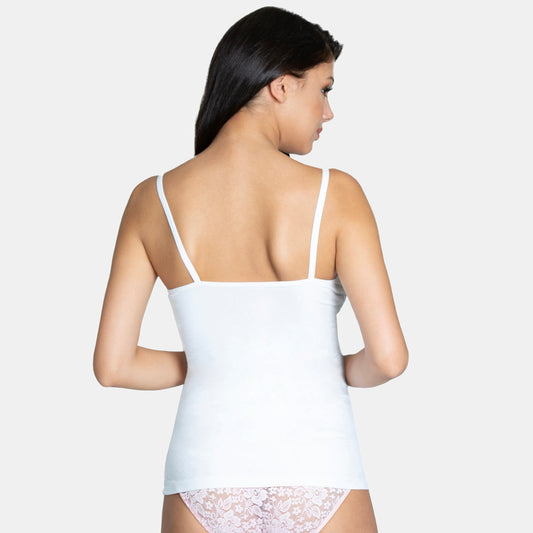 Envie Regular Fit Round Neck Short Length Basic Camisole
