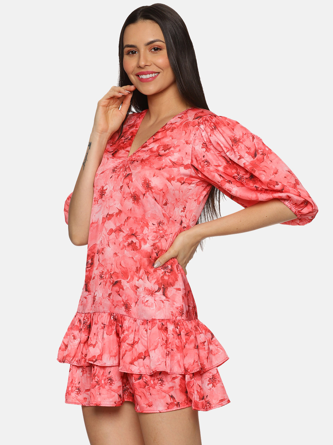 Buy V-Neck Mini Dress For Women