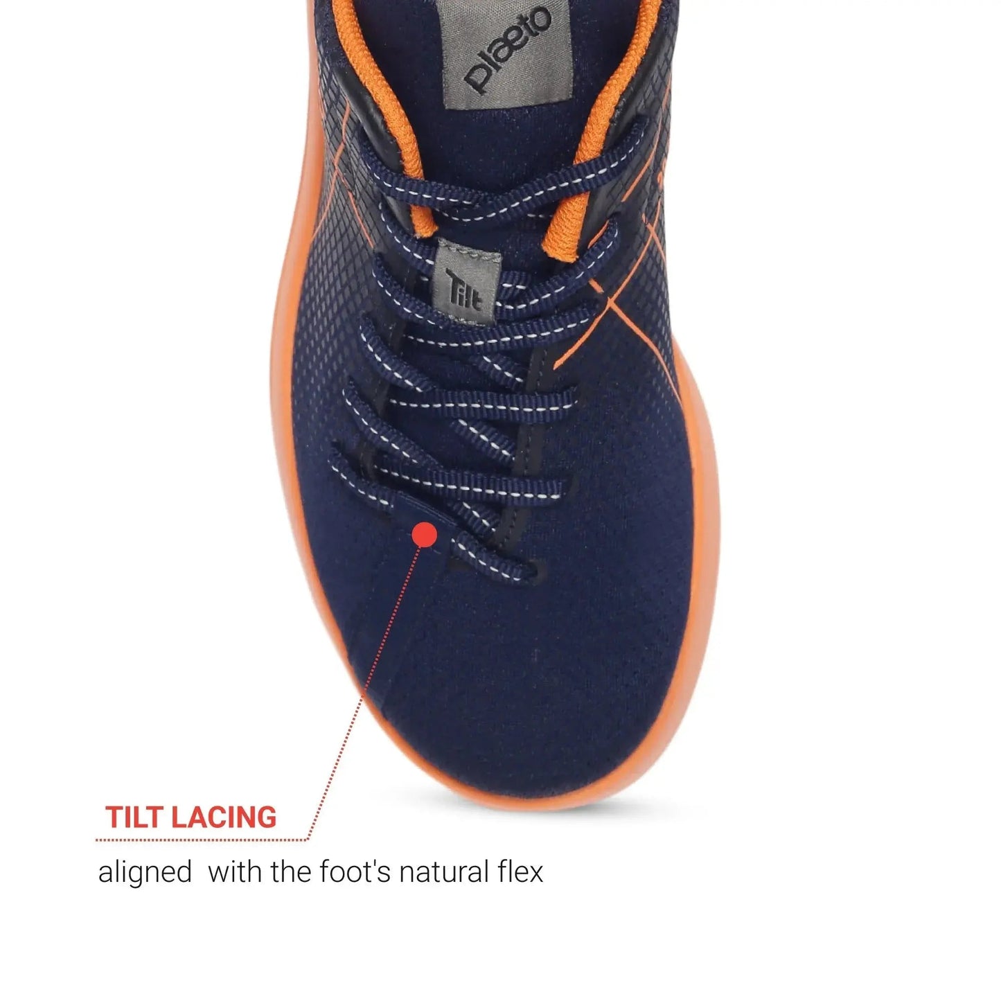 Men’s Block5 Navy Blue Sports Shoes Plaeto