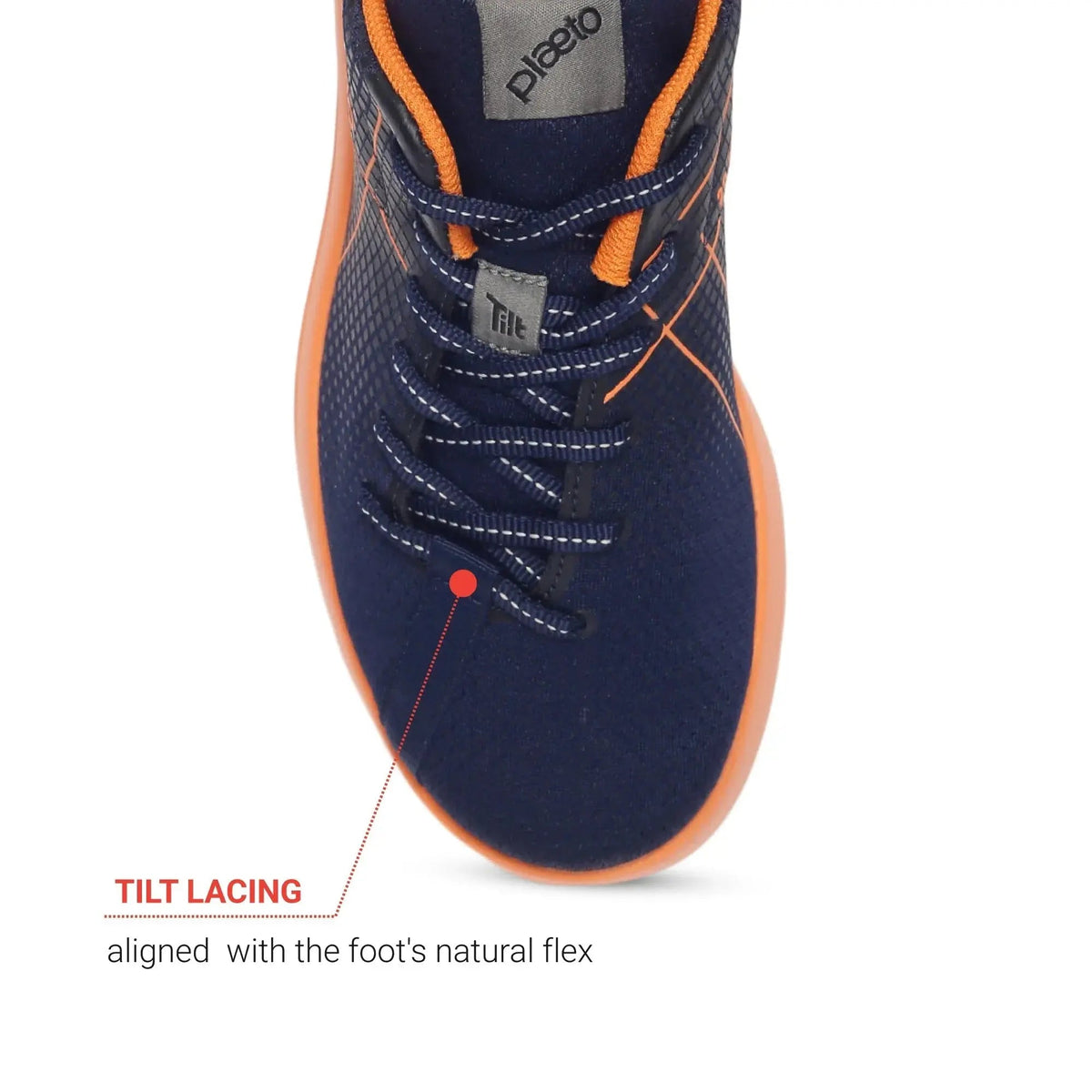 Men’s Block5 Navy Blue Sports Shoes Plaeto