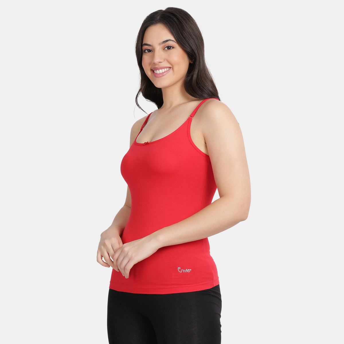Envie Relaxed Fit Scoop Neck Short Length Camisole