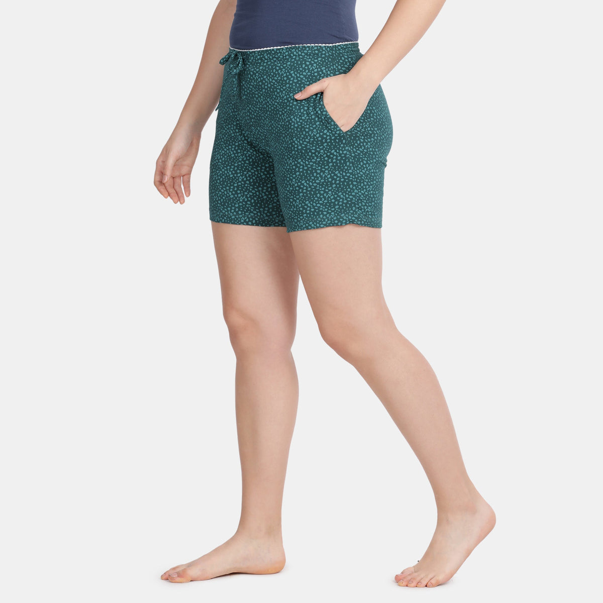 Envie Regular Fit Knitted Shorts - Assorted