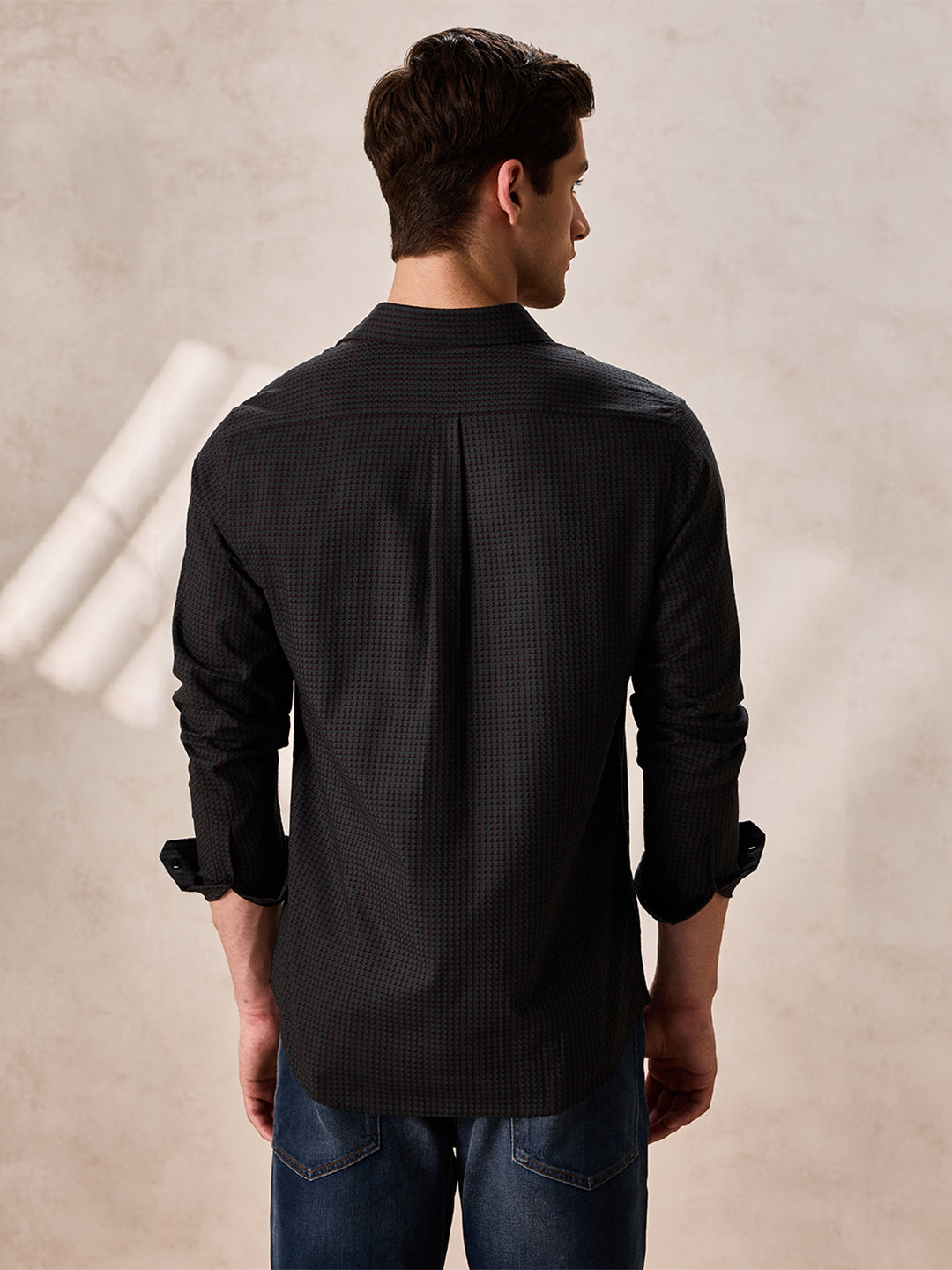Aldeno Men Olive Casual Shirt (COCCA)