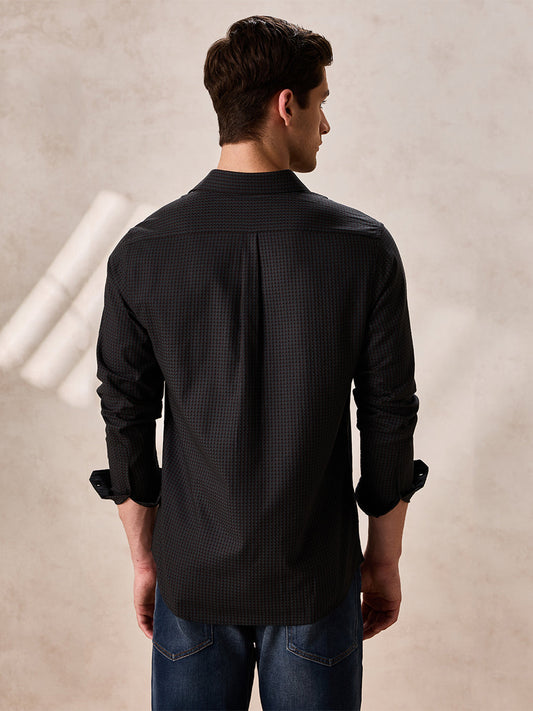 Aldeno Men Olive Casual Shirt (COCCA)