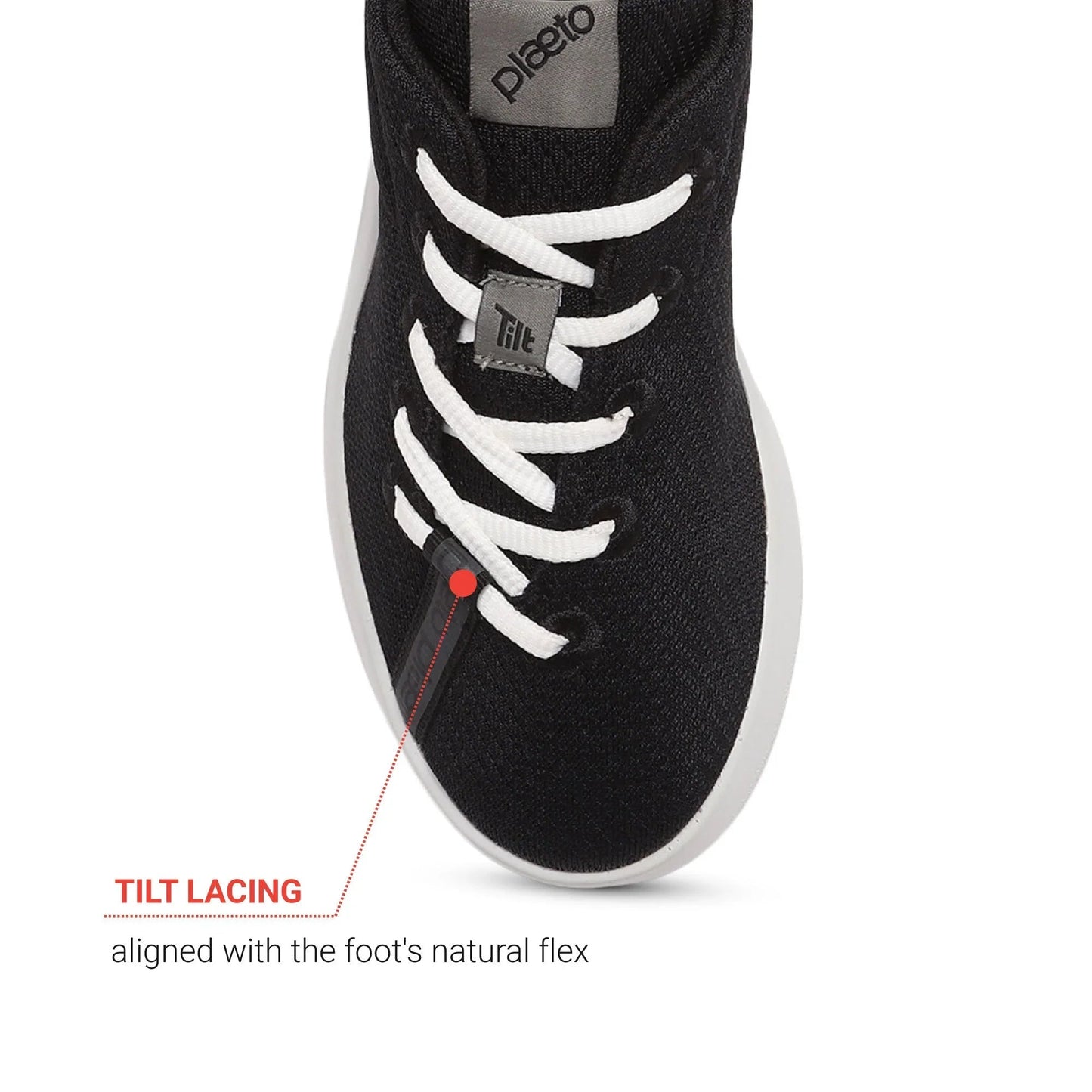 Women's Aura Black Casual Shoes