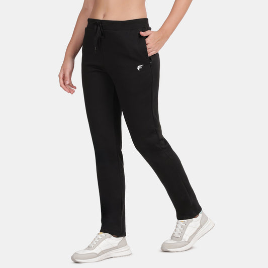 Envie Regular Fit Ankle Length Fleece Track Pant