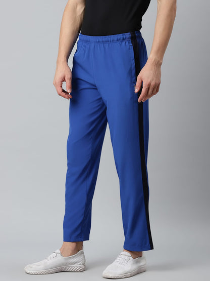 Alcis Men Blue Solid Track Pants