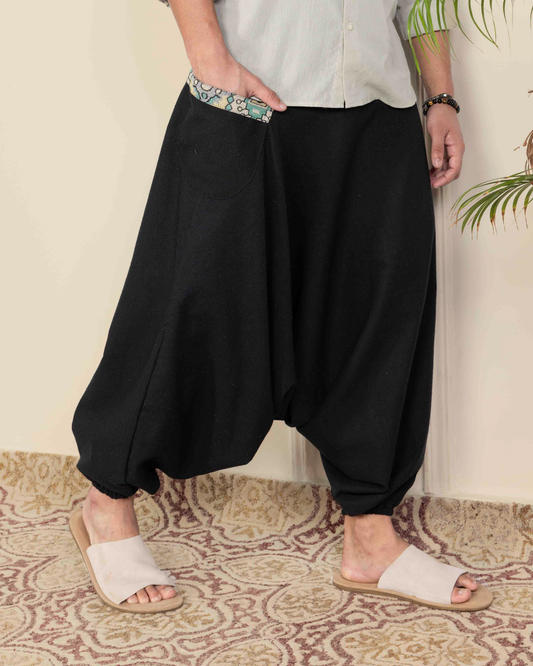 Aladdin Low Crotch Harem Pants House of Pure Eco
