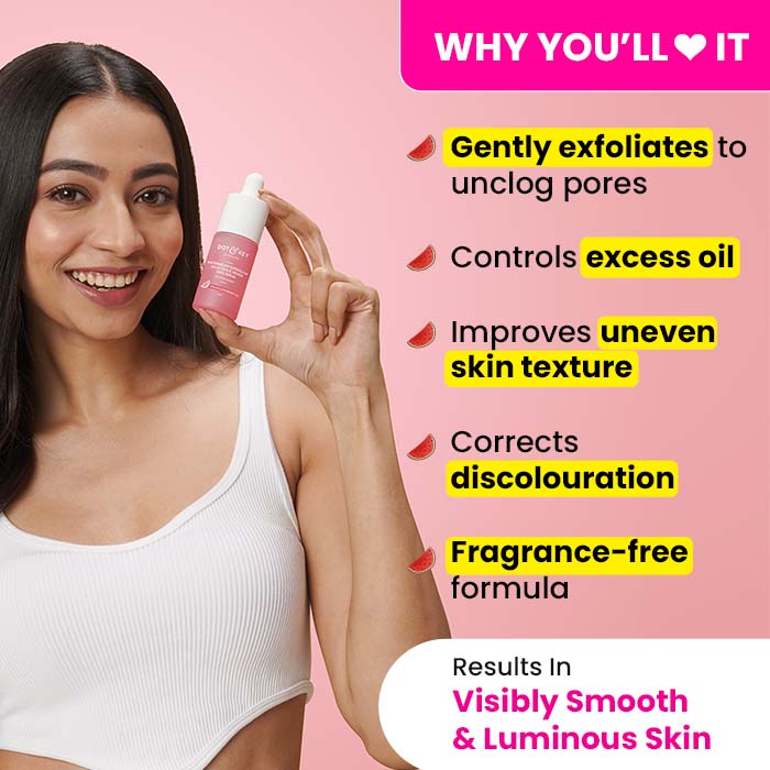 Watermelon +10% Glycolic Gentle Exfoliating Face Serum