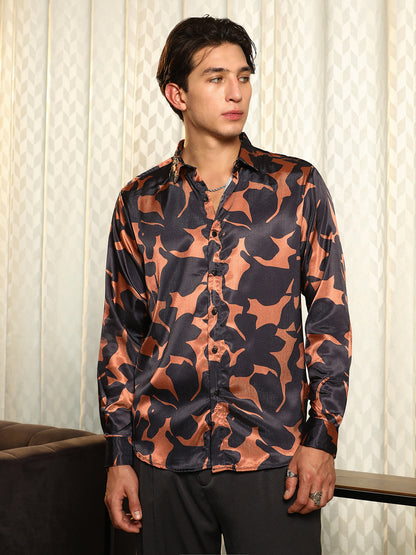 Botanical Imprint Shirt