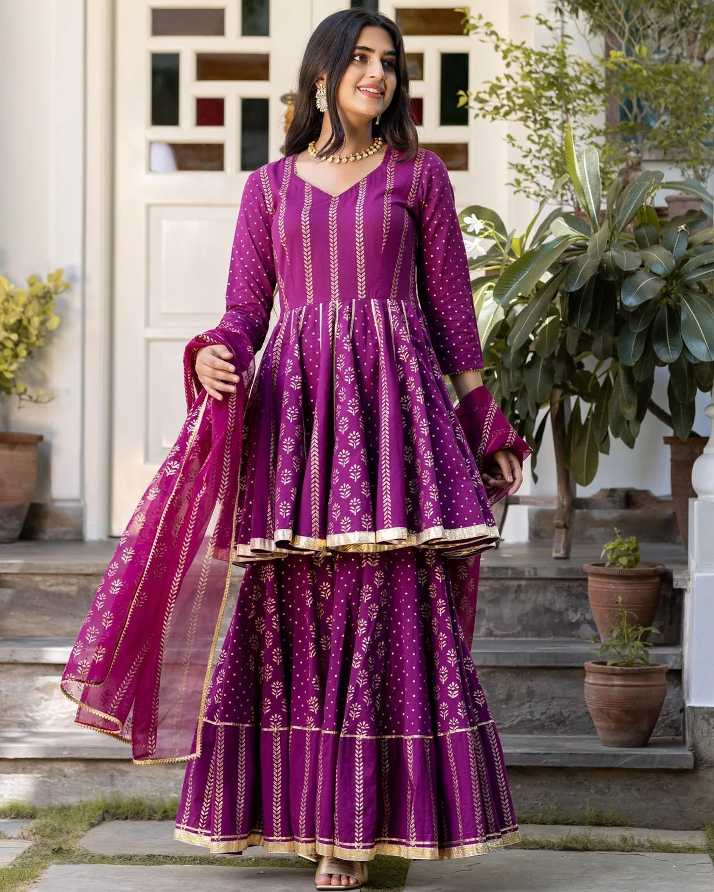 Yashika Sharara Suit Set