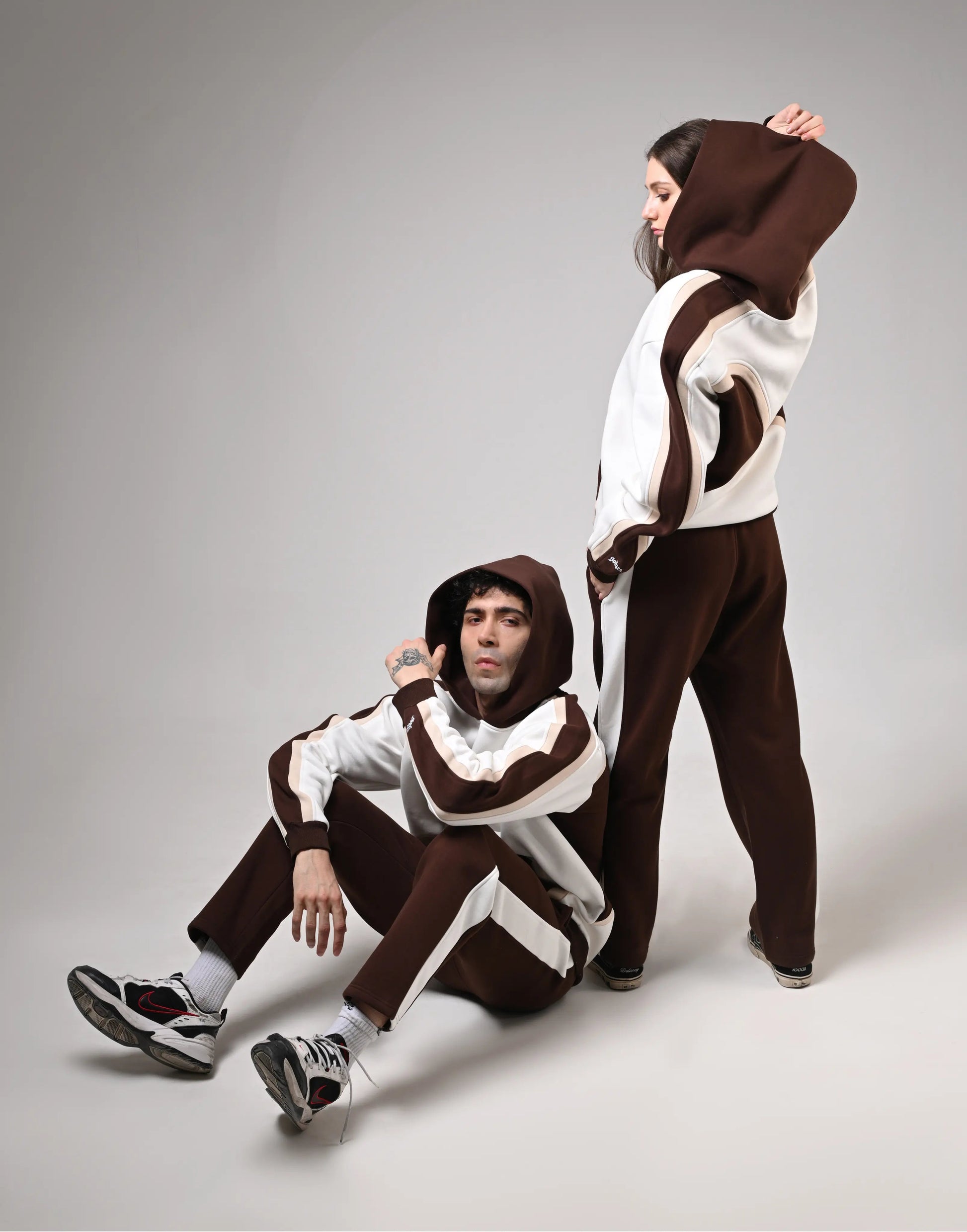 Unisex Winter Brown Co-ord Set Boozee