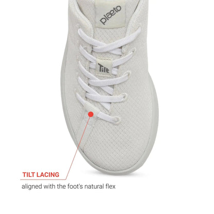 Women’s Classic White Casual Shoes Plaeto