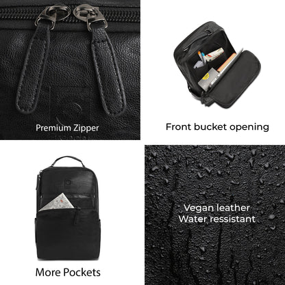 The Metropolitan Backpack - Coal Black