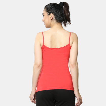 Envie Contour Fit Round Neck Short Length Lace Camisole