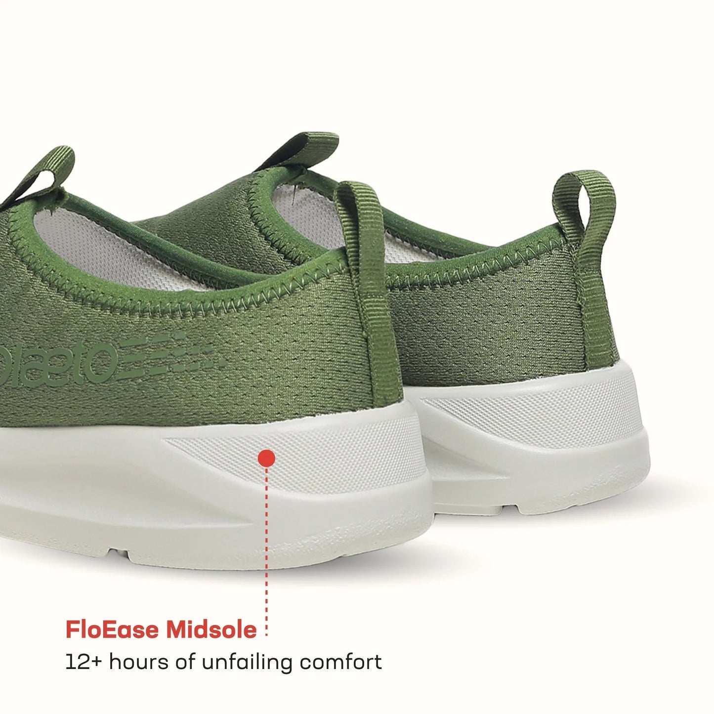 Men's EZPlay Slip-On Olive Green Shoes
