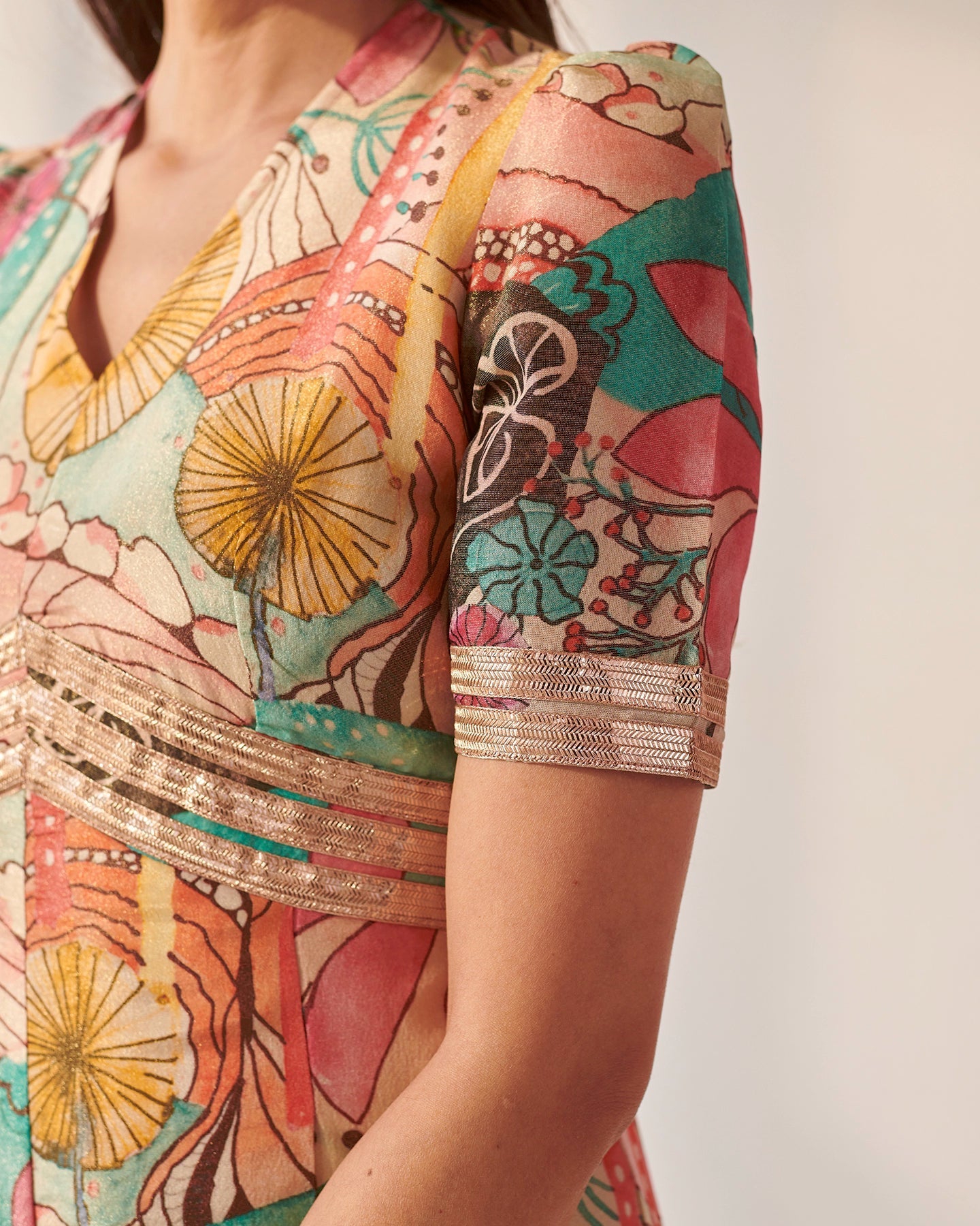 Ivory Bright Bloom Jumpsuit