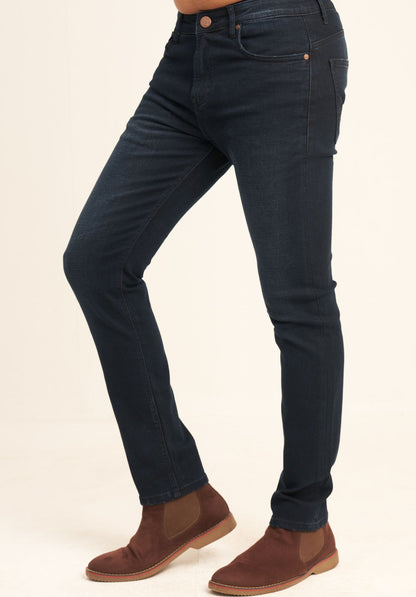 Dark Blue Straight Fit