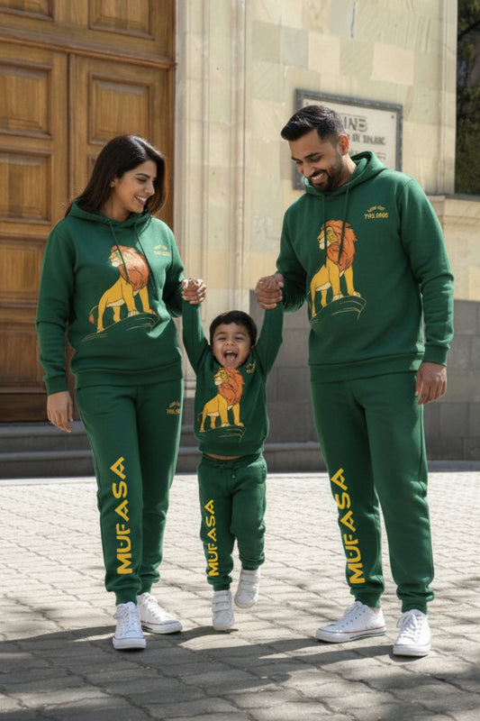 Mufasa Lion King Winter Co-Ord Set for Family Nap Chief