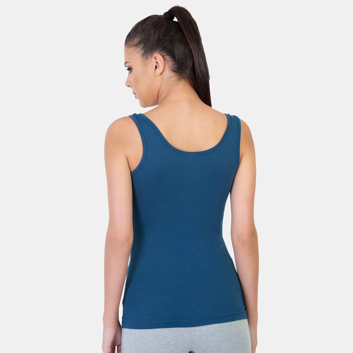 Envie Regular Fit U-Neck Short Length Tank Top