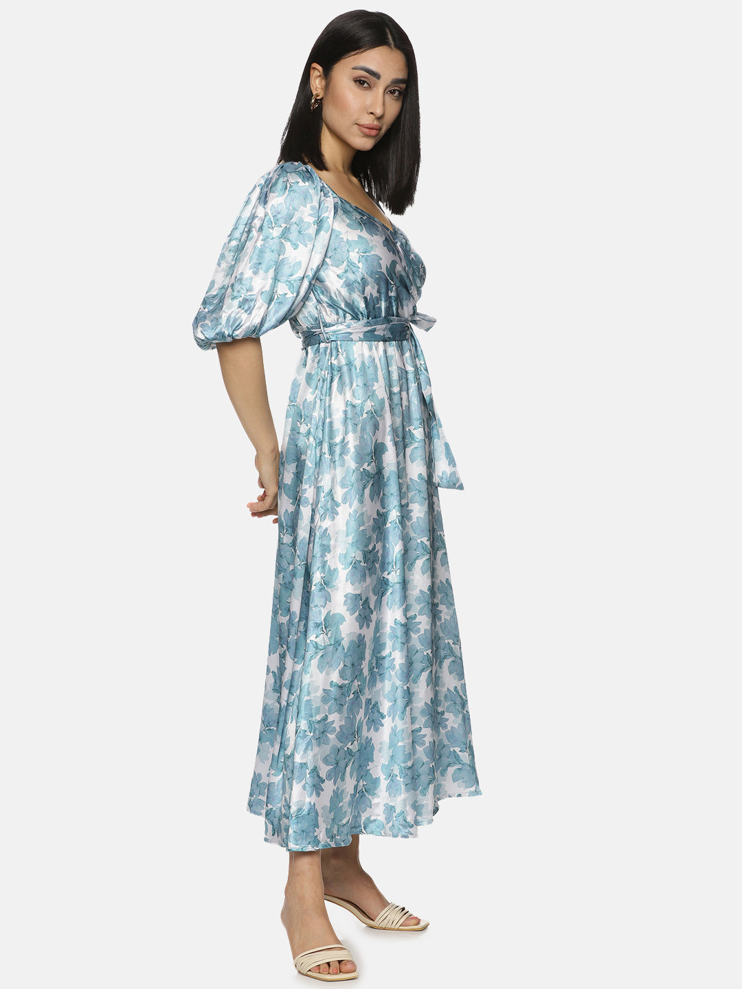 Buy surplice neckline dress Online in india