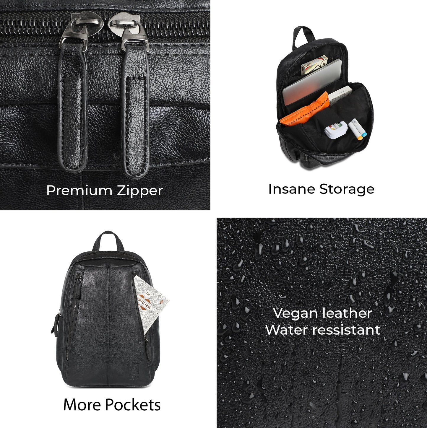 The Daily Dynamo Backpack - Onyx Black