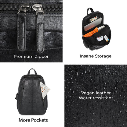 The Daily Dynamo Backpack - Onyx Black