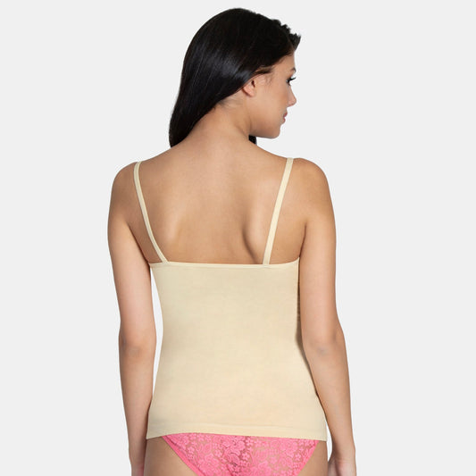 Envie Regular Fit Round Neck Short Length Basic Camisole