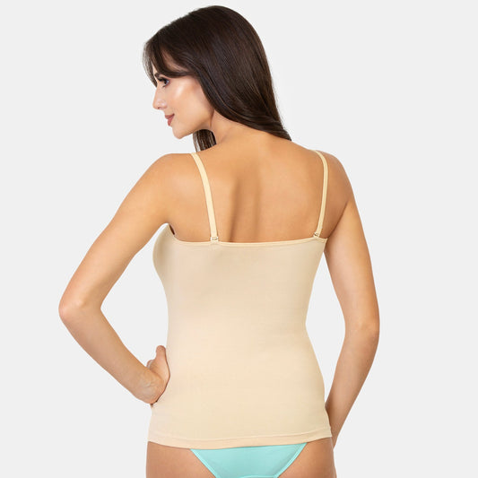 Envie Regular Fit Square Neck Short Length Camisole