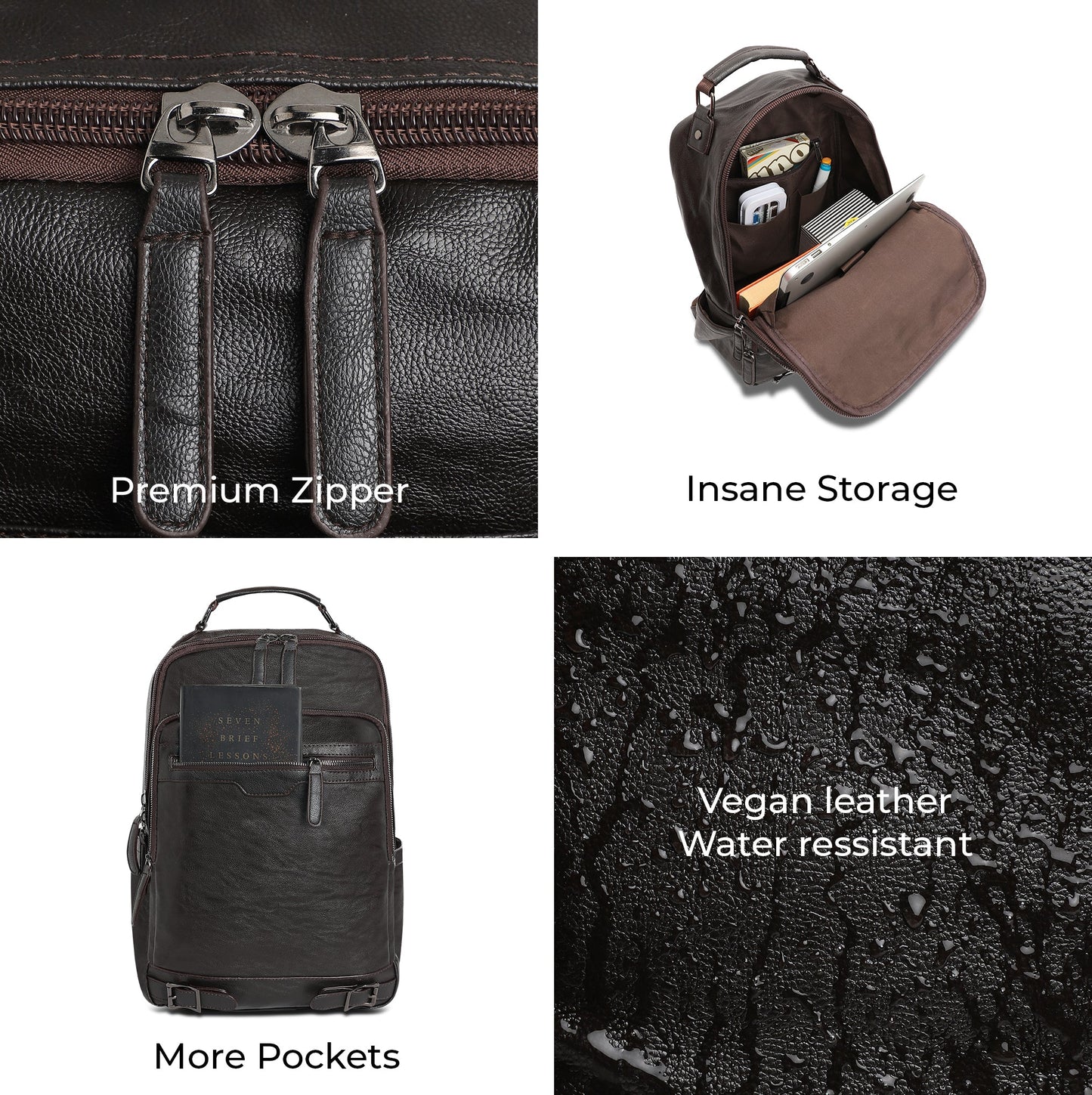 The Wanderer's Odessey Backpack - Cocoa Brown