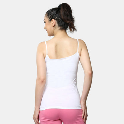 Envie Contour Fit Round Neck Short Length Lace Camisole