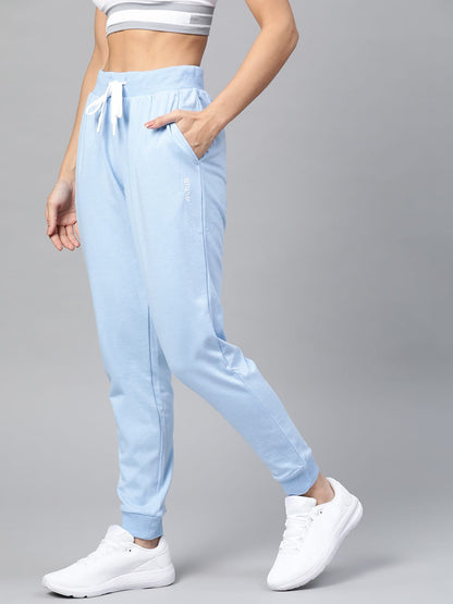 Alcis Women Solid Blue Track Pant