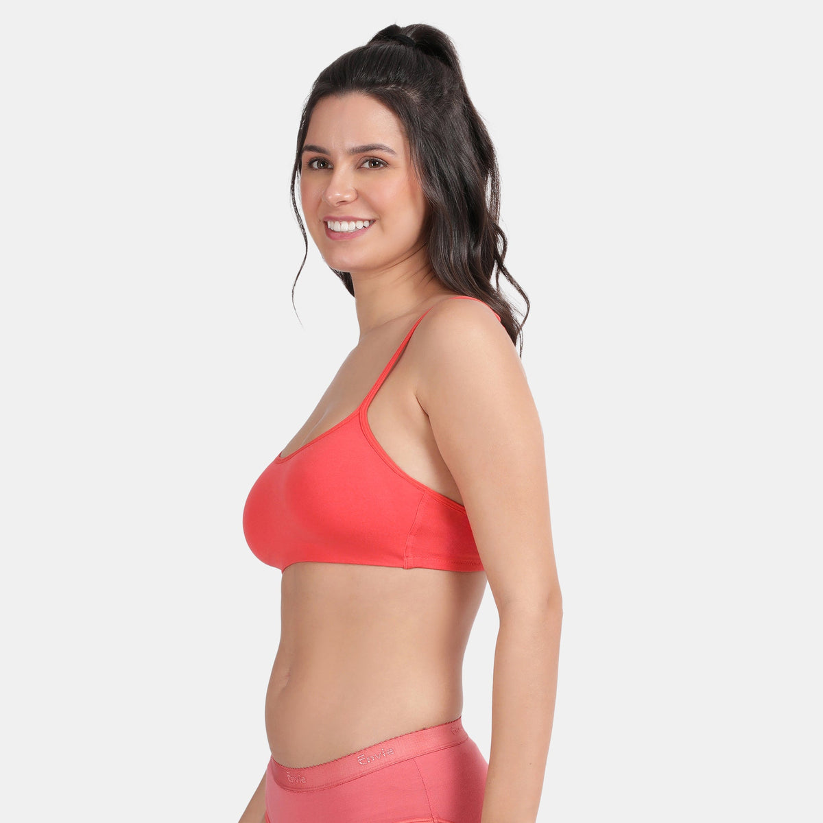 Enerve Pack Girls Non-Padded Non-Wired Full Coverage Teenage Bra