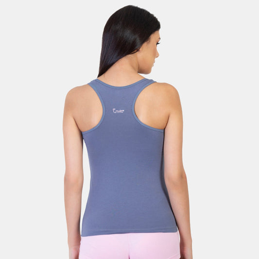 Envie U-Neck Short Length Racerback Tank Top