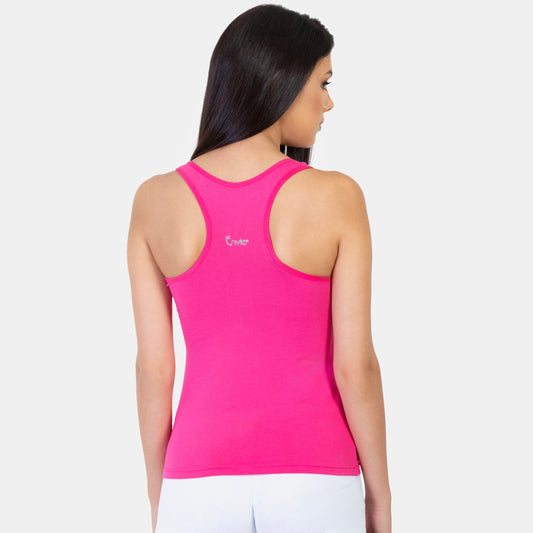Envie U-Neck Short Length Racerback Tank Top
