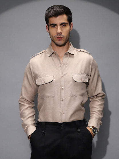Solid Relaxed Shirt