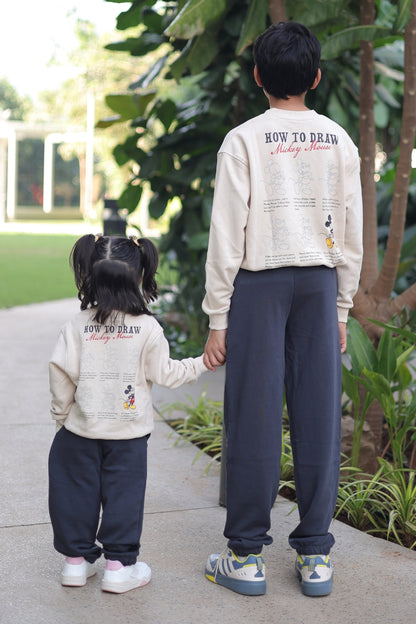 Mickey Mouse Sketch Co-Ord Set Nap Chief
