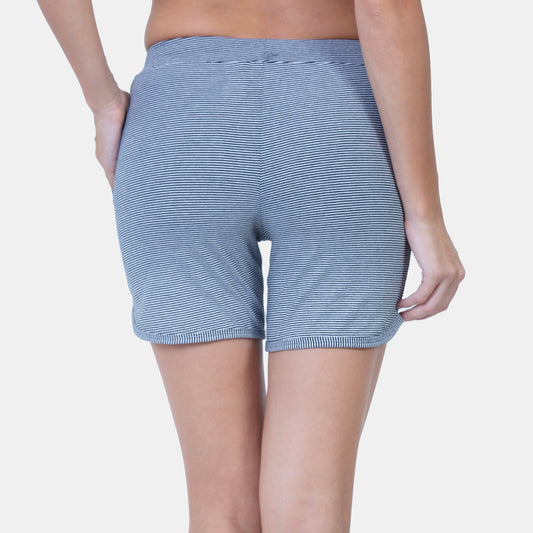Envie Regular Fit Thigh Length Knitted Shorts