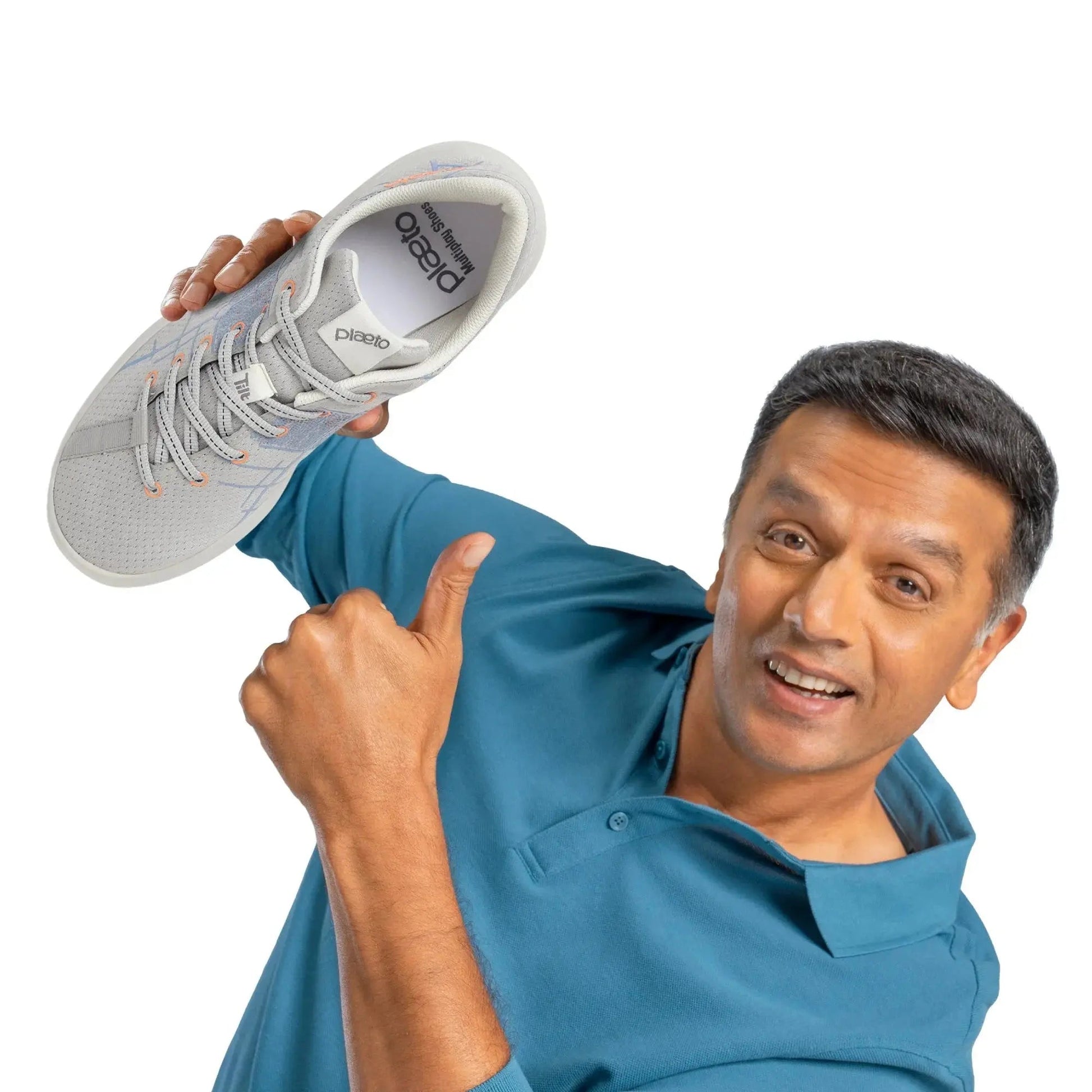 Men's Maidaan Grey Training Shoes Plaeto
