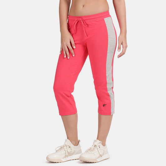 Envie Regular Fit 3/4th Length Contrast Capri