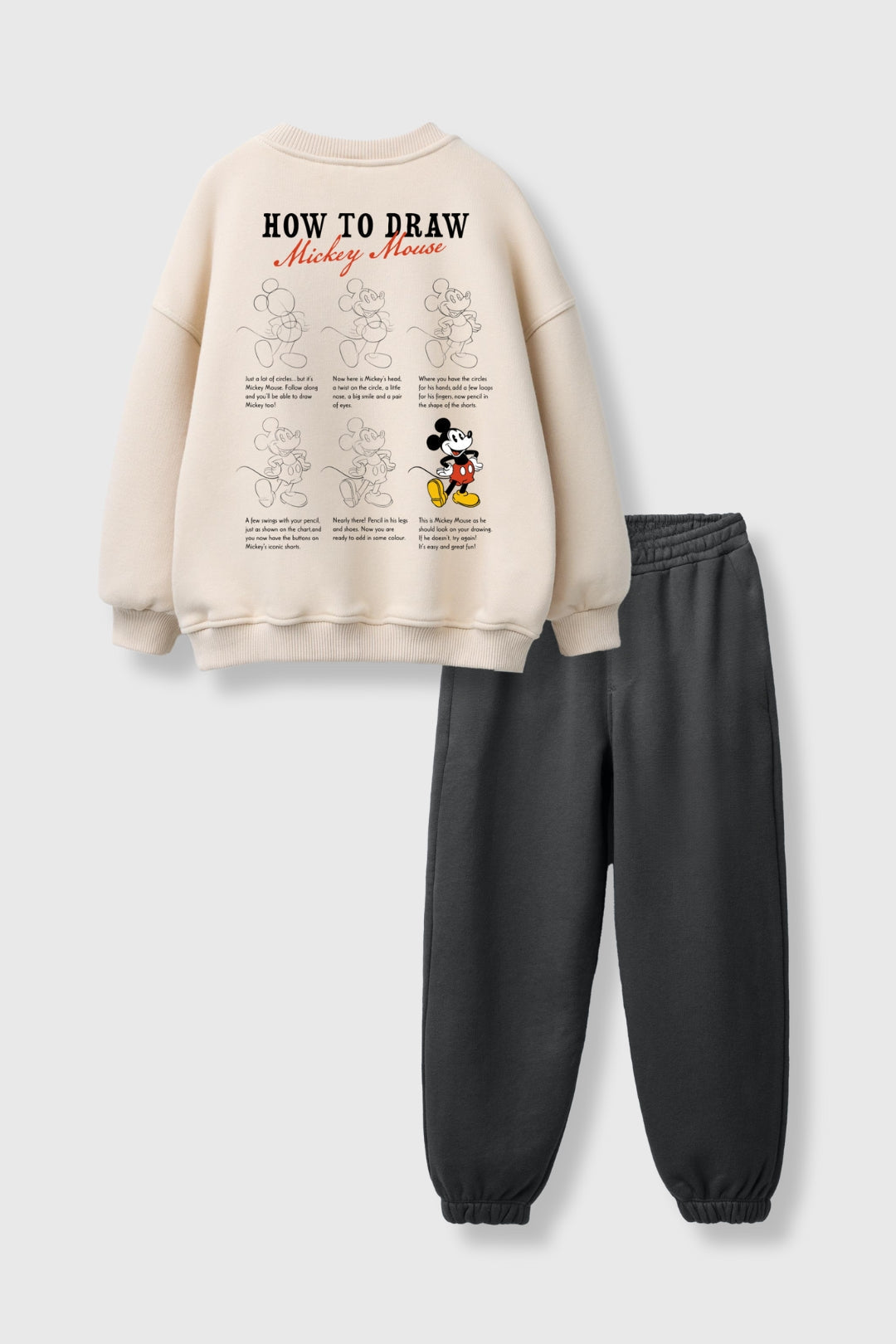 Mickey Mouse Sketch Co-Ord Set Nap Chief